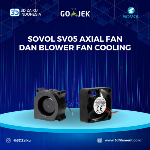 Original Sovol SV05 Axial Fan dan Blower Fan Cooling
